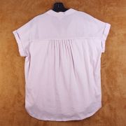 Splendid Short Sleeve Paige Shirt Pink Small Oversized Button Up Shirt $128 B4HP