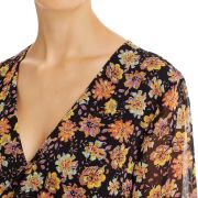 Aqua Women’s Chantal Floral Print Dress Multi Color S B4HP $88