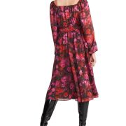 Steve Madden Women’s Laine Floral Print Dress Pink XS B4HP $99