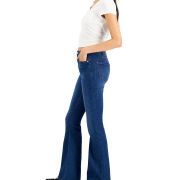 Celebrity Pink Women’s Juniors High-Rise Stretchy Flare Jeans Blue 15 29×32 B4HP