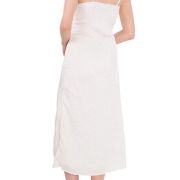 1. STATE Women’s Asymmetric Button Front Slip Dress White B4HP $109