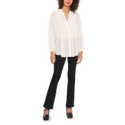 Vince Camuto Women’s Women’s Drop Shoulder Blouse White S B4HP $89