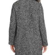 Karen Kane Women’s Herringbone Coat Grey M B4HP