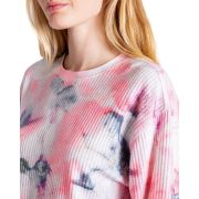 PJ Salvage Women’s Blurred Lines Long Sleeve Crewneck Pullover Top B4HP