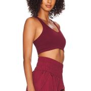 FP Movement Women’s Free Throw Ribbed Crop Tank Red L B4HP