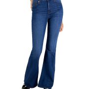 Celebrity Pink Women’s Juniors High-Rise Stretchy Flare Jeans Blue 15 29×32 B4HP