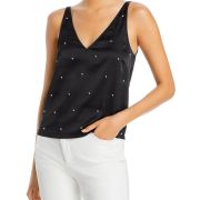 Generation Love Women’s Elise Embellished Tank Top Black XS B4HP $215