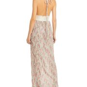 Capittana Women’s Lucia Halter Dress Beige XS/S B4HP $229