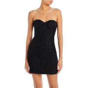 Aqua Women’s Tweed Bustier Dress B4HP $118