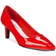 Easy Street Women Pointe Slip-On Pumps Red with Defect sz 7.5 M B4HP