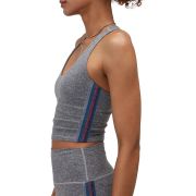 Spiritual Gangster Women’s Shakti Tech Heather Longline Sports Bra Grey B4HP