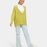 UGG Women’s Jaelyn Boyfriend Cardigan Green B4HP $168