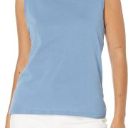 Calvin Klein Jeans Women’s Crewneck Sleeveless Cotton Top B4HP