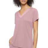 Calvin Klein Women's Ultra Soft Sleep Tee Pink B4HP