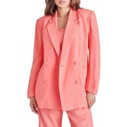 Steve Madden Women’s Baldwin Oversized Blazer Pink B4HP $99