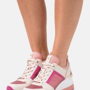 Michael Kors Women’s George Lace-Up Trainer French Pink B4HP
