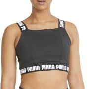 Puma Womens Strong Women’s Training Crop Top Size Medium Black B4HP