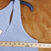 Splendid Women’s Deirdre Tank Top Sweater Blue L B4HP $118