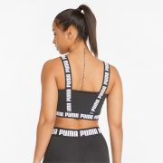 Puma Womens Strong Women’s Training Crop Top Size Medium Black B4HP