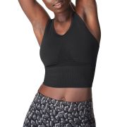 Sweaty Betty Women’s Stamina Longline Sports Bra Black S B4HP