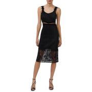 French Connection Women’s Sarelle Ottoman Dress Black Size 2 B4HP $148