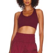 FP Movement Women’s Free Throw Ribbed Crop Tank Red L B4HP