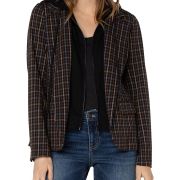 Liverpool Los Angeles Women’s Layered Look Hoodie Blazer Brown B4HP $139