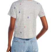 Chaser Women’s Crop Cotton Tee T-Shirt Top B4HP $79