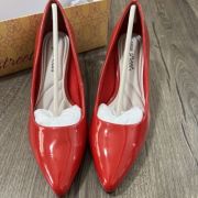 Easy Street Women Pointe Slip-On Pumps Red with Defect sz 7.5 M B4HP