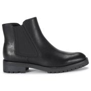 Baretraps Women’s Daytona Lug Sole Chelsea Booties Black Size 5M B4HP