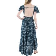 Tiare Hawaii Women’s New Moon Cover Up Maxi Dress Blue One Size B4HP $135