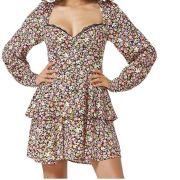 AFRM Women’s Modesto Sweetheart Mini Dress Multi Color B4HP $138