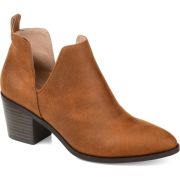 JOURNEE COLLECTION Women’s Lola Cut Out Dress Booties Brown Size 8 M B4HP