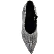 JOURNEE COLLECTION Women’s Demmi Pointed Toe Shooties Plaid Hether Gray 10M B4HP