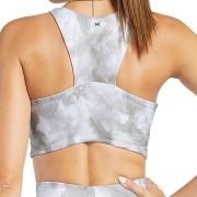 Koral Activewear Women’s Ring Tie Dye Sports Bra Grey B4HP $78