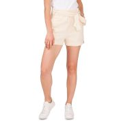 1.State Women’s Paperbag Waist Shorts Beige Size 16 B4HP $69