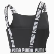 Puma Womens Strong Women’s Training Crop Top Size Medium Black B4HP