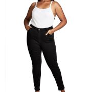 COTTON ON Curve Adrianna Skinny High Jean, Plus Size 22 Black 40×28.5 B4HP