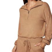 Spirtual Gangster Women’s Funnel Neck Romper Brown S B4HP $148