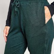 Girlfriend Collective Women’s Reset Jogger Pants Dark Green B4HP $78