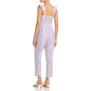 Lost + Wander Women’s Poolside Sage Ruffled Strap Jumpsuit Purple M B4HP $128