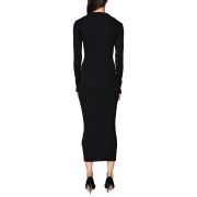 Bardot Women’s Rosario Rib-Knit Dress Black L B4HP $129