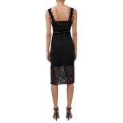 French Connection Women’s Sarelle Ottoman Dress Black Size 2 B4HP $148