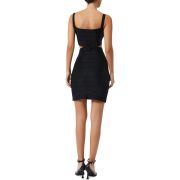 French Connection Women’s Lacs Bandage Bodycon Dress Black M B4HP $168