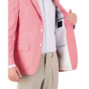 TOMMY HILFIGER Men’s Modern-Fit Cotton Sport Coat Rose $295 B4HP