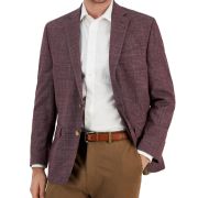 Lauren Ralph Lauren Men’s Wool Classic-Fit Ultraflex Blazer Mauve B4HP