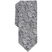 Bar III Men’s Wiles Skinny Floral Tie Black OS B4HP