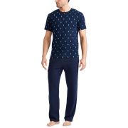 Polo Ralph Lauren Men’s Allover Pony Sleep Shirt Navy B4HP