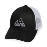 Adidas Men’s Structured Mesh Snapback Hat Black OS B4HP