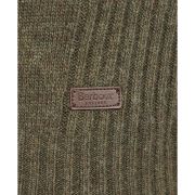 Barbour Men’s Nelson Essential Wool Quarter Zip Sweater Green XXL B4HP $150